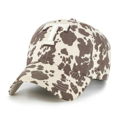 Texas Rangers Women's Bessie Clean Up Adjustable Hat Natural | 47 brand