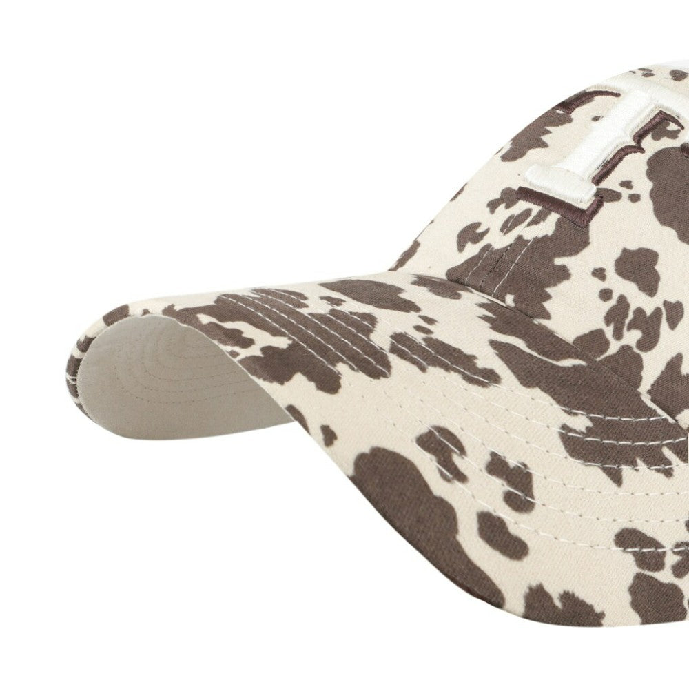 Texas Rangers Women's Bessie Clean Up Adjustable Hat Natural | 47 brand