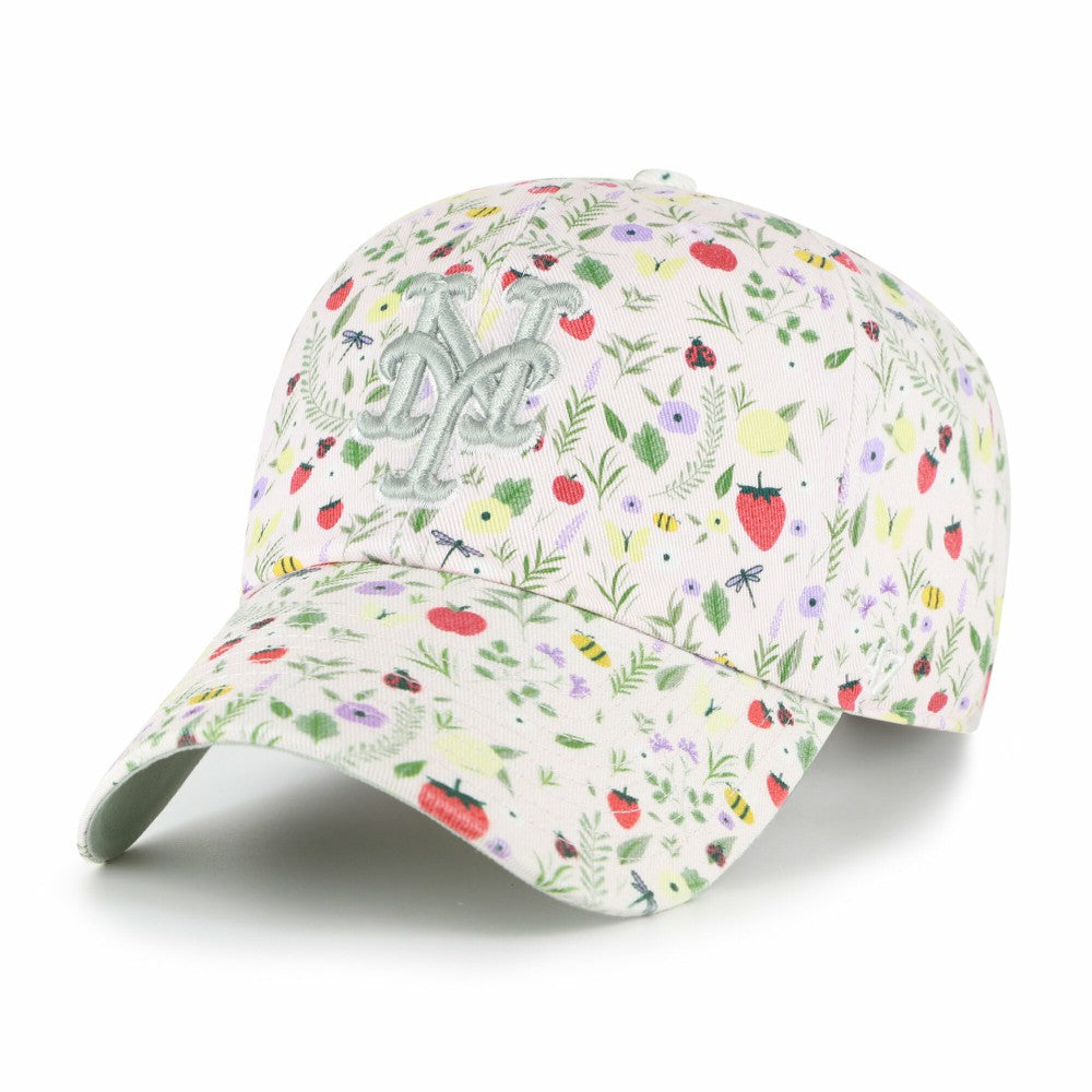 New York Mets Women's Posey Clean Up Adjustable Hat Light Pink | 47 brand