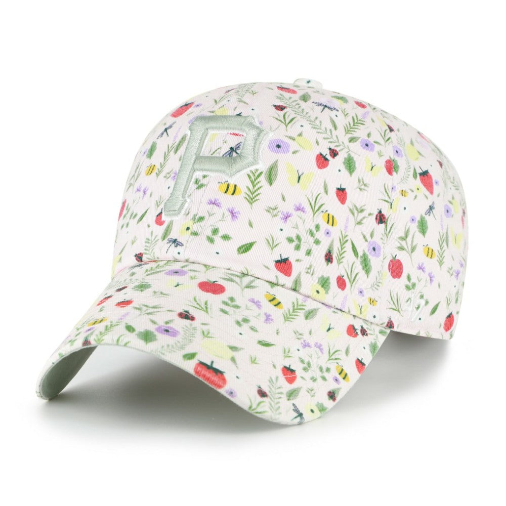 Pittsburgh Pirates Women's Posey Clean Up Adjustable Hat Light Pink | 47 brand