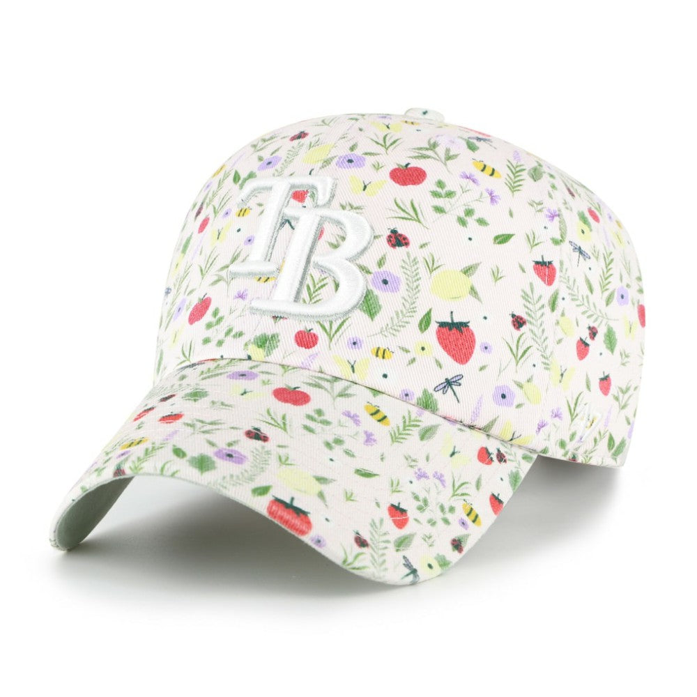 Tampa Bay Rays Women's Posey Clean Up Adjustable Hat Light Pink | 47 brand