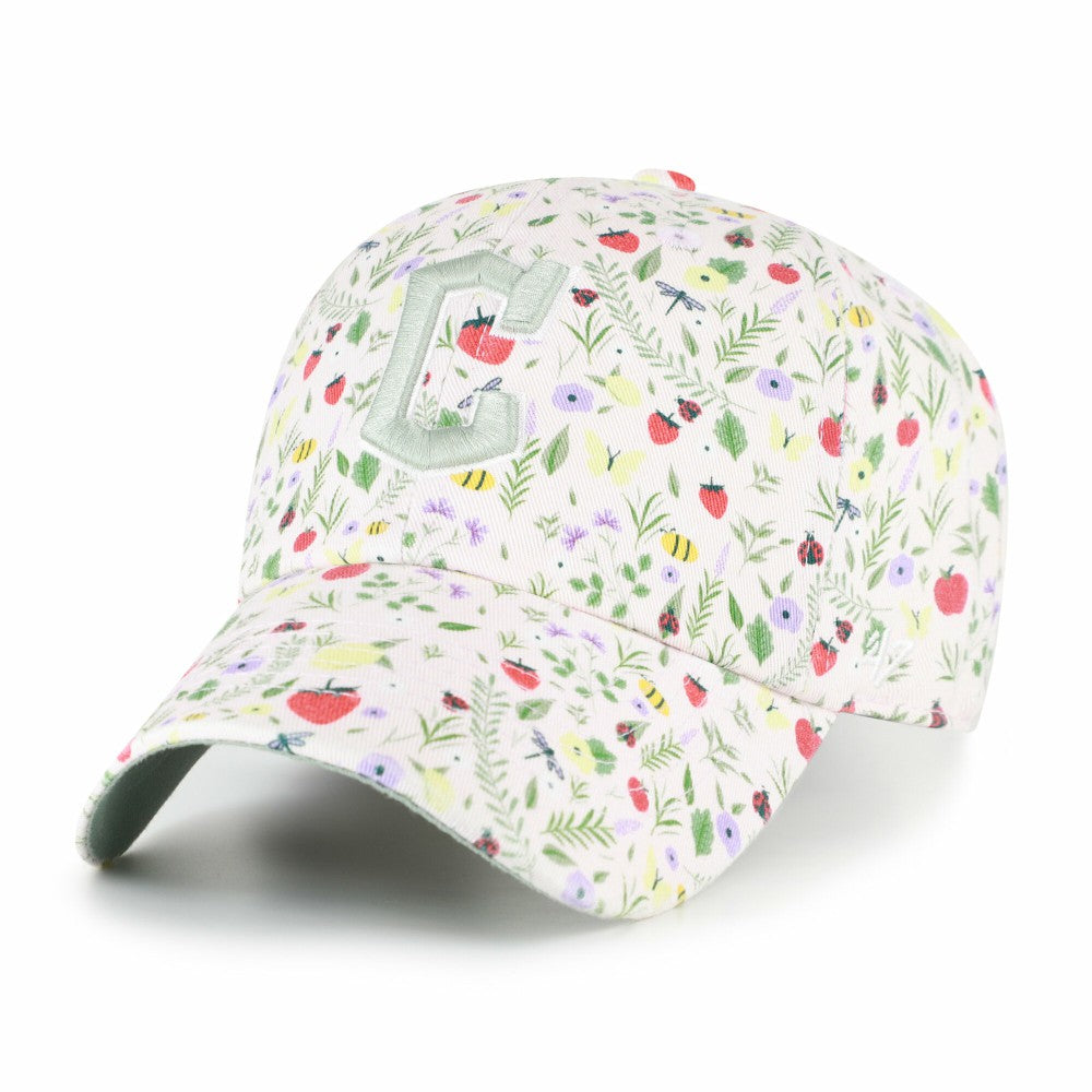 Cleveland Guardians Women's Posey Clean Up Adjustable Hat Light Pink | 47 brand