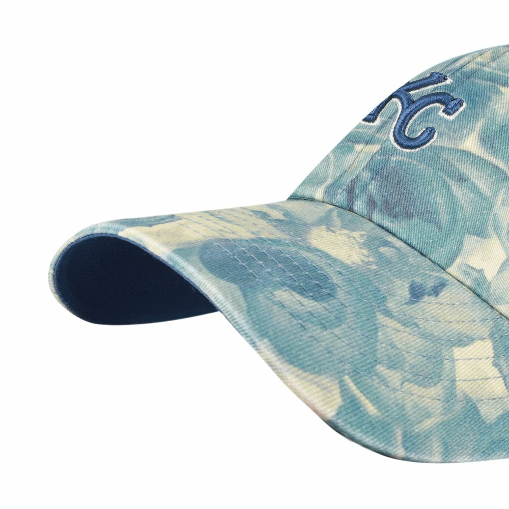 Kansas City Royals Women's Gardenia Clean Up Adjustable Hat Blue | 47 brand