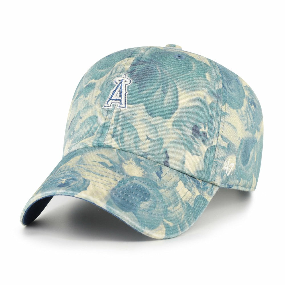 Los Angeles Angels Women's Gardenia Clean Up Adjustable Hat Blue | 47 brand