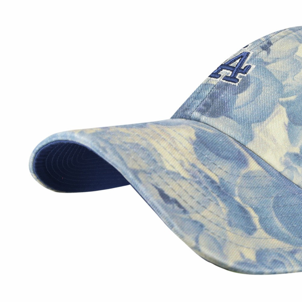 Los Angeles Dodgers Women's Gardenia Clean Up Adjustable Hat Blue | 47 brand