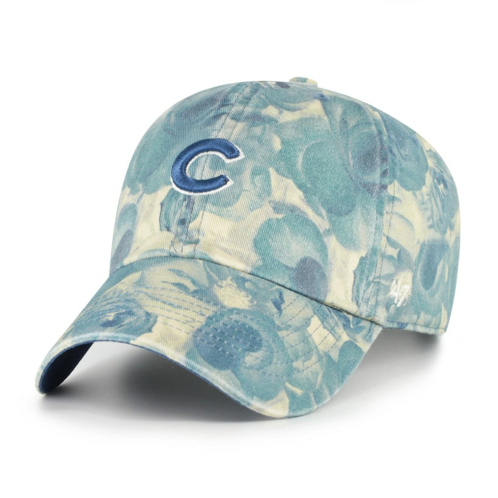 Chicago Cubs Women's Gardenia Clean Up Adjustable Hat Blue | 47 brand