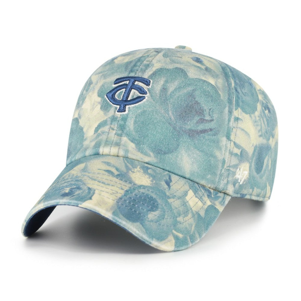 Minnesota Twins Women's Gardenia Clean Up Adjustable Hat Blue | 47 brand
