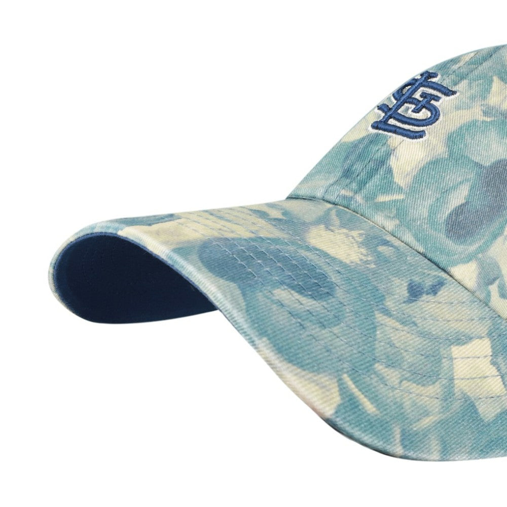 St. Louis Cardinals Women's Gardenia Clean Up Adjustable Hat Blue | 47 brand
