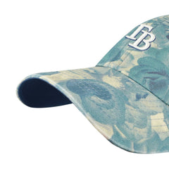 Tampa Bay Rays Women's Gardenia Clean Up Adjustable Hat Blue | 47 brand