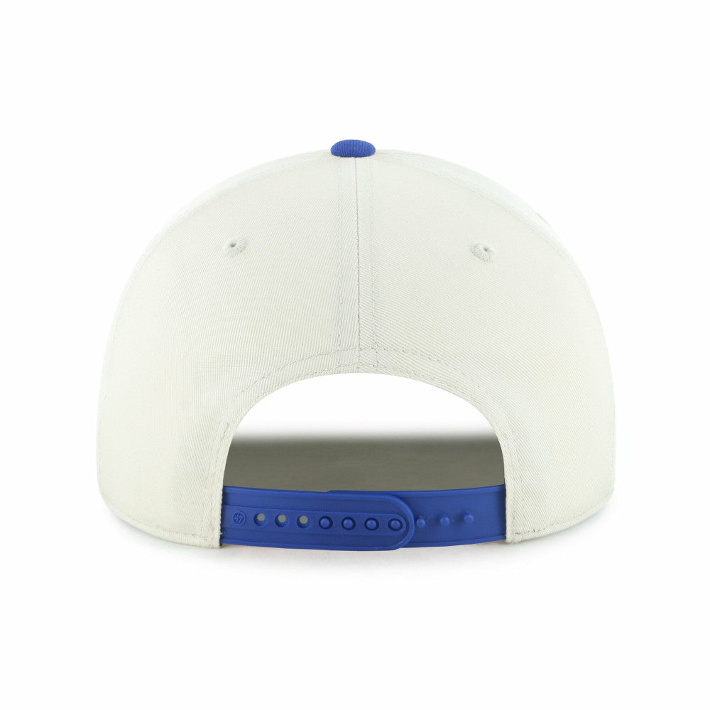 Los Angeles Dodgers Youth Frame Out Hitch Adjustable Hat Natural/Royal | 47 brand
