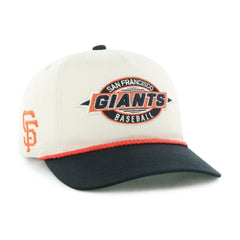 San Francisco Giants Youth Frame Out Hitch Adjustable Hat Natural/Black | 47 brand