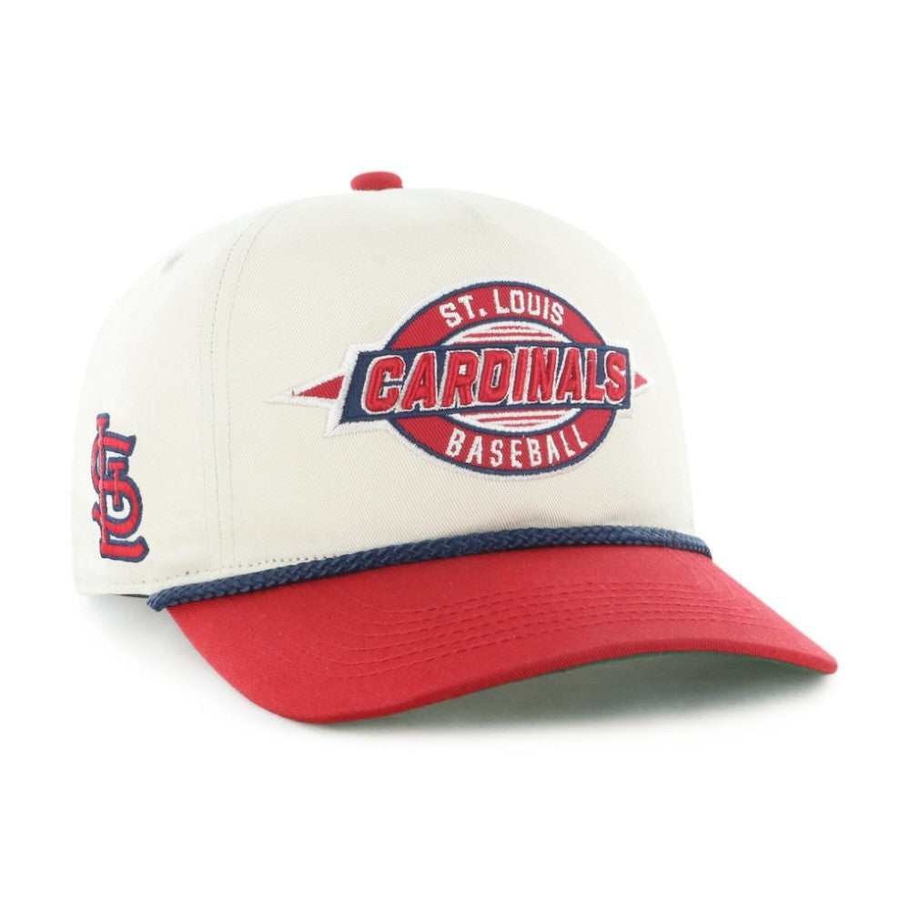 St. Louis Cardinals Youth Frame Out Hitch Adjustable Hat Natural/Red | 47 brand