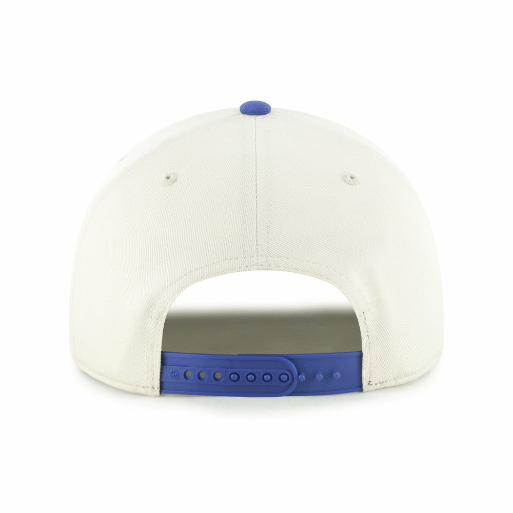 Kansas City Royals Youth Frame Out Hitch Adjustable Hat Natural/Royal | 47 brand