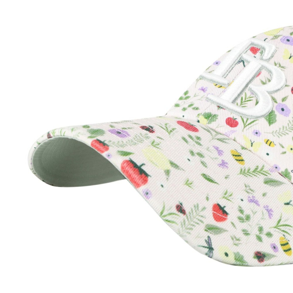 Tampa Bay Rays Girls Youth Posey Clean Up Adjustable Hat Light Pink | 47 brand