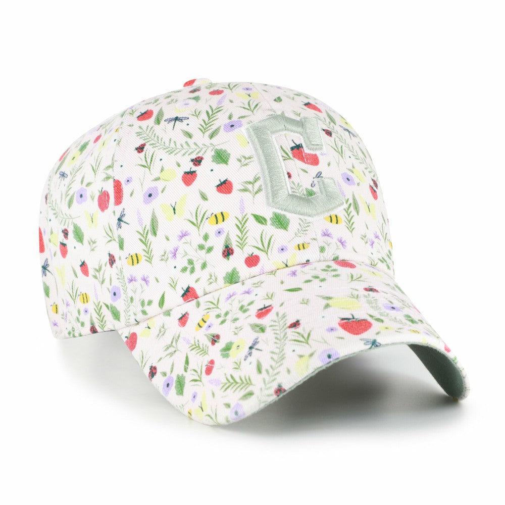 Cleveland Guardians Girls Youth Posey Clean Up Adjustable Hat Light Pink | 47 brand