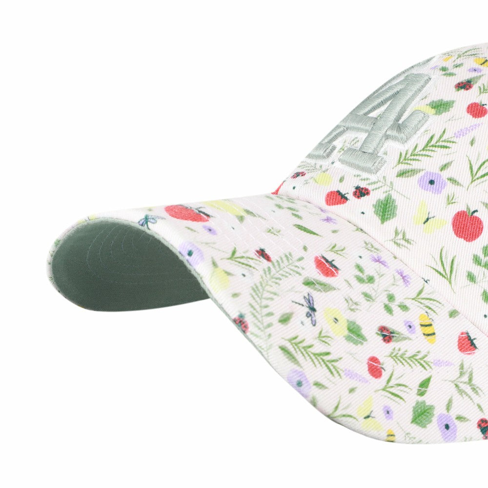 Los Angeles Dodgers Girls Youth Posey Clean Up Adjustable Hat Light Pink | 47 brand