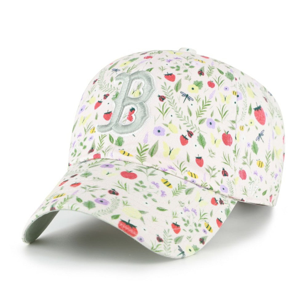 Boston Red Sox Girls Youth Posey Clean Up Adjustable Hat Light Pink | 47 brand