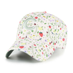 Chicago Cubs Girls Youth Posey Clean Up Adjustable Hat Light Pink | 47 brand