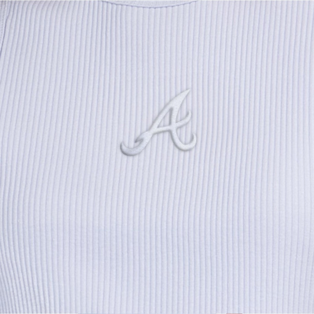 Atlanta Braves Starter Women's Pastels Ribbed Tank Top Light Blue