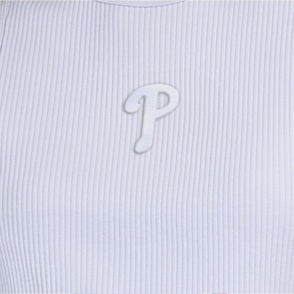 Philadelphia Phillies Starter Women's Pastels Ribbed Tank Top Light Blue
