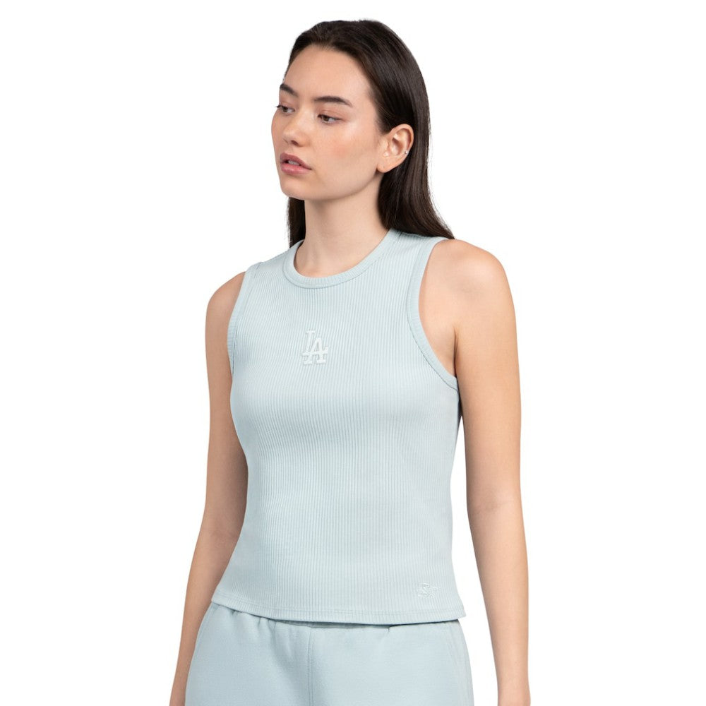Los Angeles Dodgers Starter Women's Pastels Ribbed Tank Top Mint