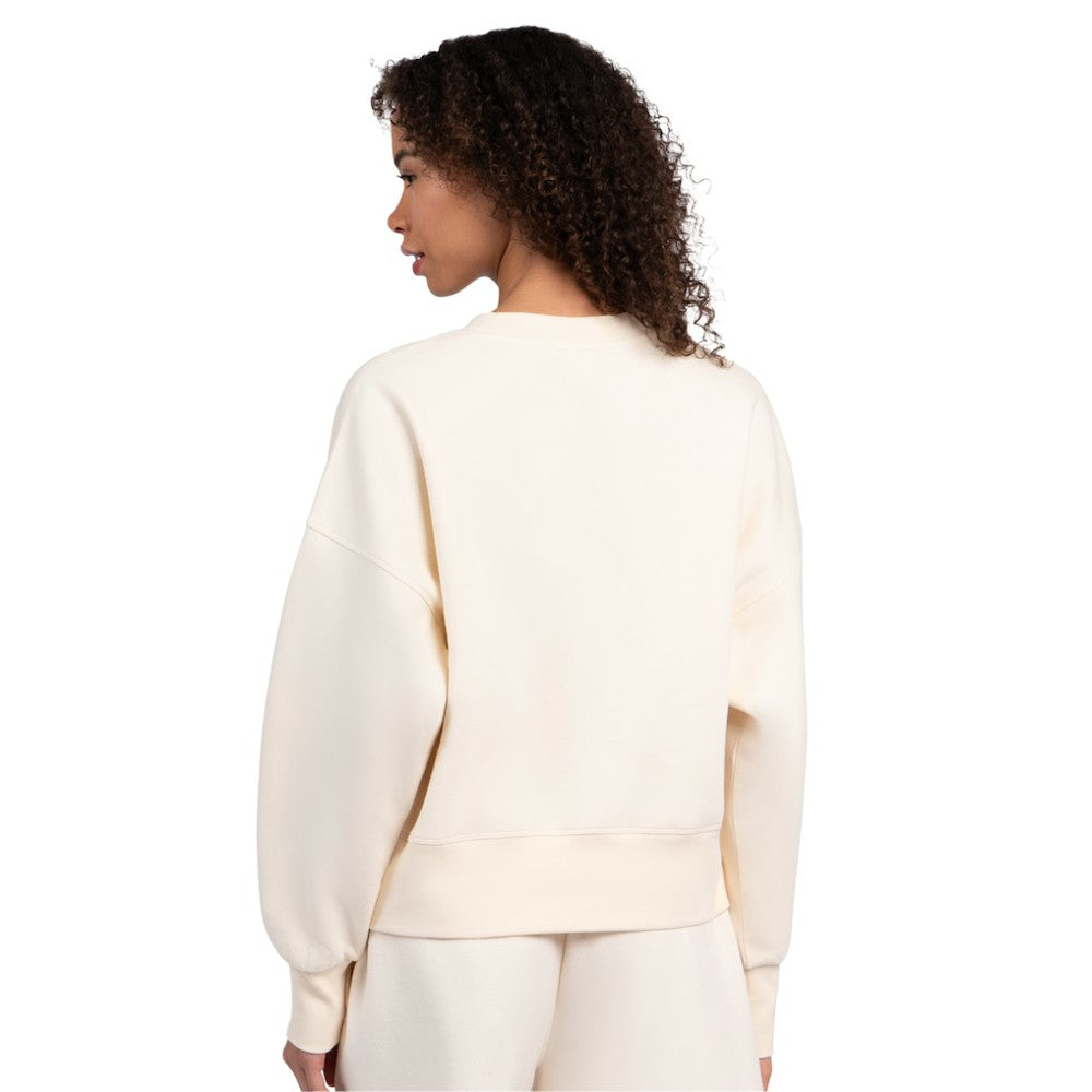 San Francisco Giants Starter Women's Pastels Boxy Fleece Sweatshirt Cream
