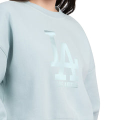 Los Angeles Dodgers Starter Women's Pastels Boxy Fleece Sweatshirt Mint