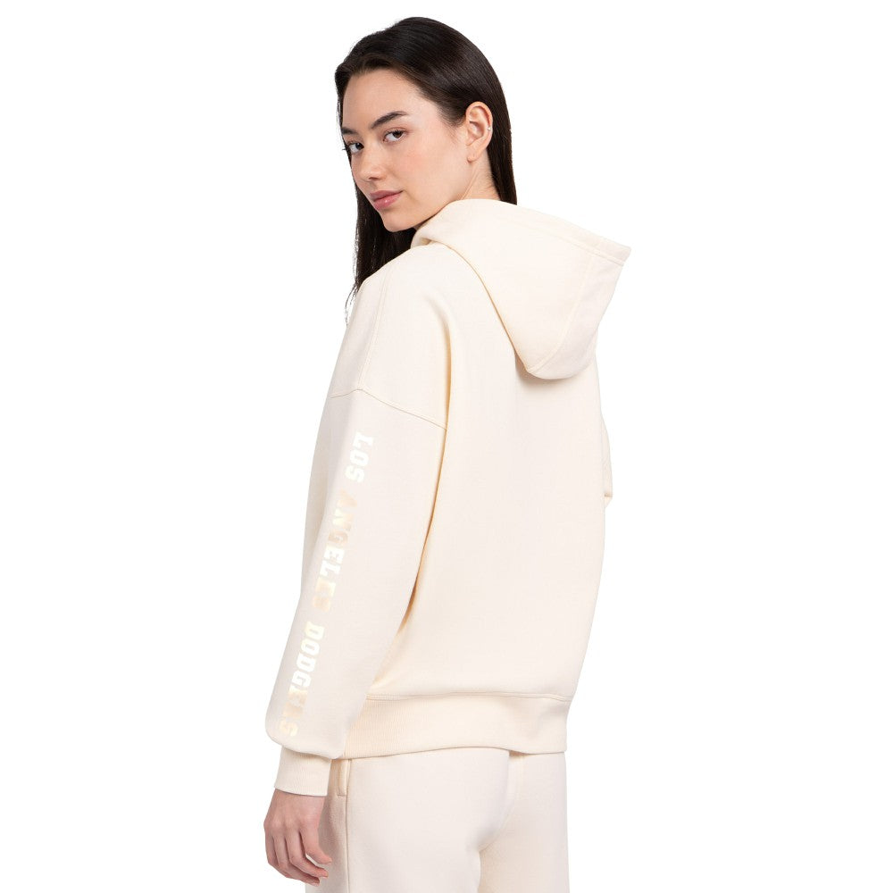 Los Angeles Dodgers Starter Women's Pastel Relaxed Hoodie Cream
