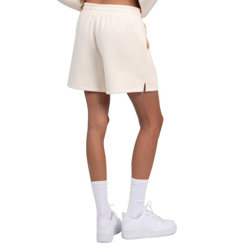 Colorado Rockies Starter Women's Pastel High Waisted Shorts Cream
