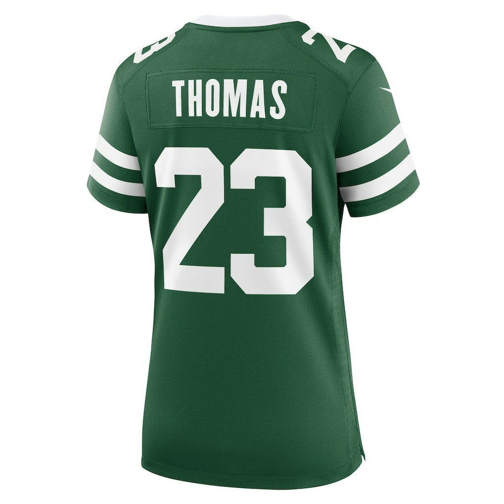 Azareye'h Thomas New York Jets Women's Team Game Jersey - Legacy Green