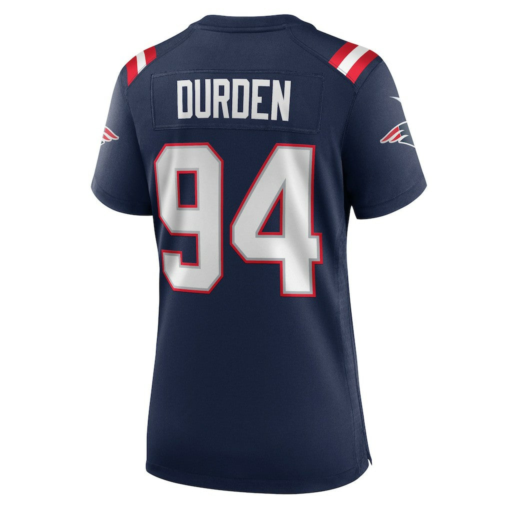 Cory Durden New England Patriots Women's Team Game Jersey - Navy