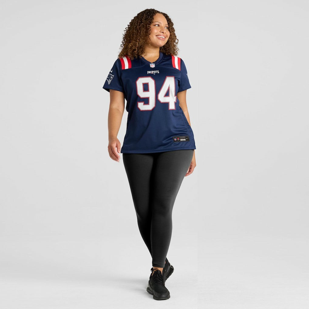 Cory Durden New England Patriots Women's Team Game Jersey - Navy
