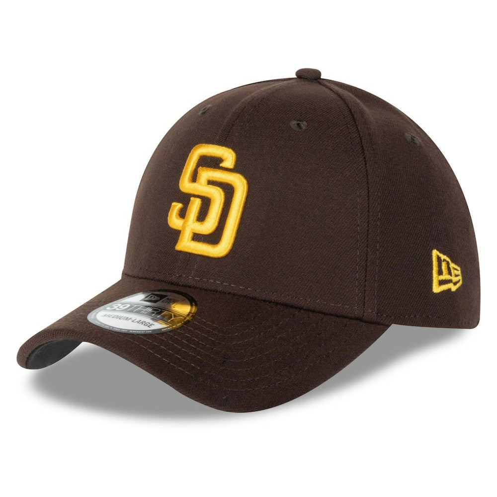 San Diego Padres 2025 MLB Postseason Side Patch 39THIRTY Flex Hat Brown | New Era