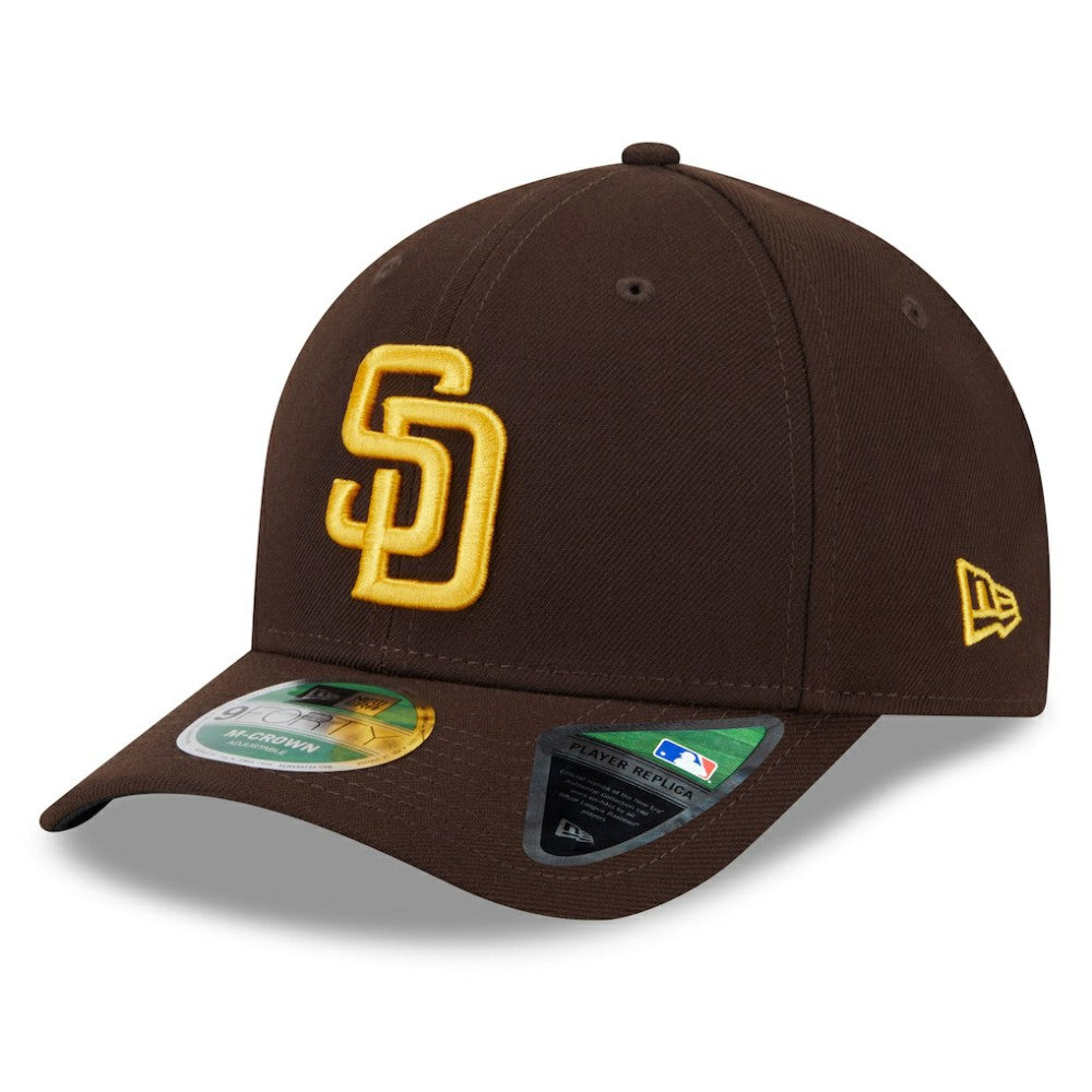 San Diego Padres 2025 MLB Postseason Side Patch 9FORTY Adjustable Hat Brown | New Era
