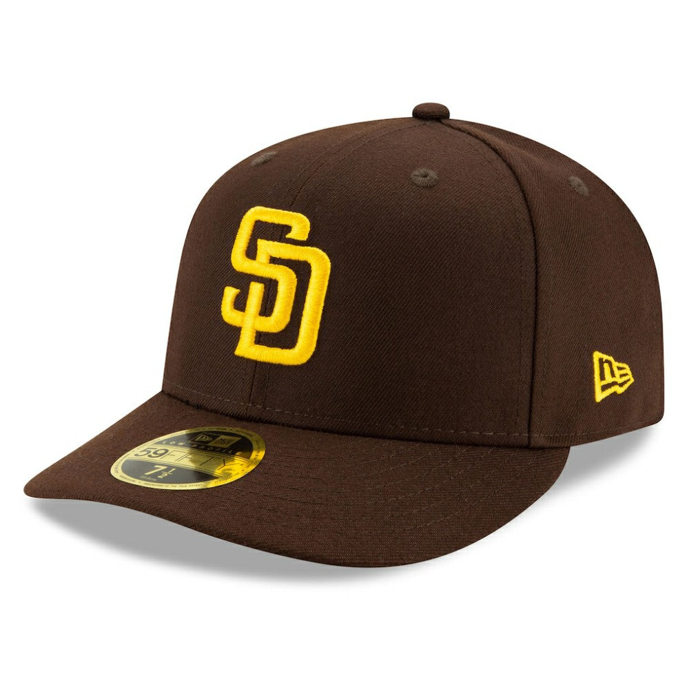 San Diego Padres 2025 MLB Postseason Side Patch Low Profile 59FIFTY Fitted Hat Brown | New Era