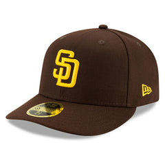 San Diego Padres 2025 MLB Postseason Side Patch Low Profile 59FIFTY Fitted Hat Brown | New Era