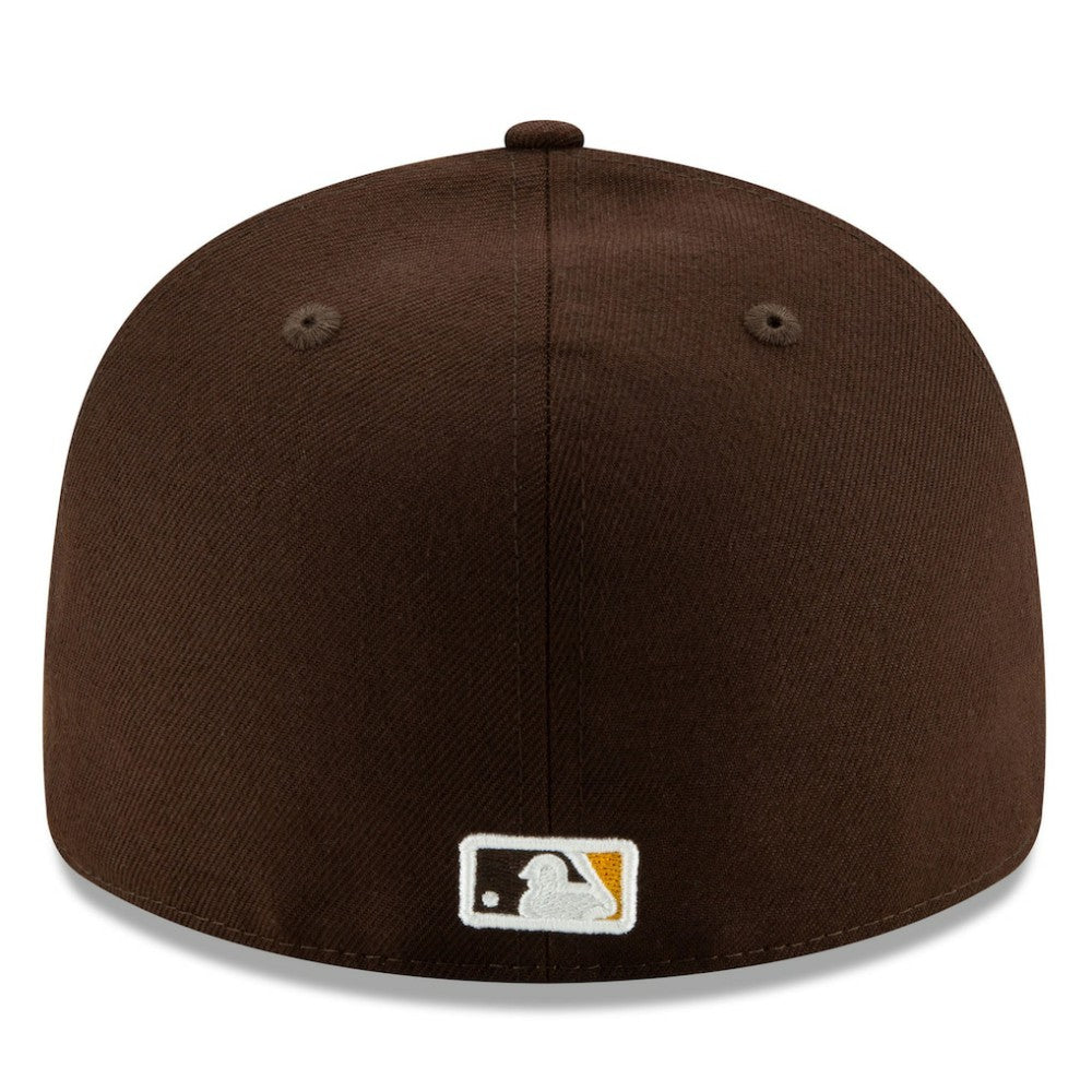 San Diego Padres 2025 MLB Postseason Side Patch Low Profile 59FIFTY Fitted Hat Brown | New Era