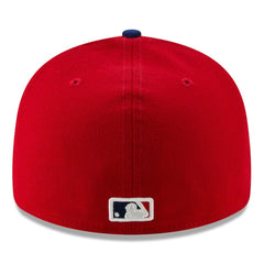 Philadelphia Phillies 2025 MLB Postseason Side Patch Low Profile 59FIFTY Fitted Hat Red | New Era