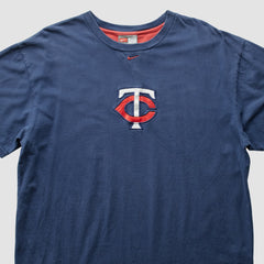 Minnesota Twins 2000s T-Shirt Navy Vintage | Nike