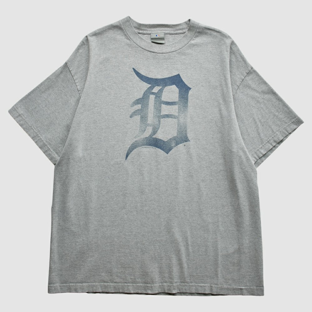 Detroit Tigers Genuine Merchandise 2000s T-Shirt Gray Vintage