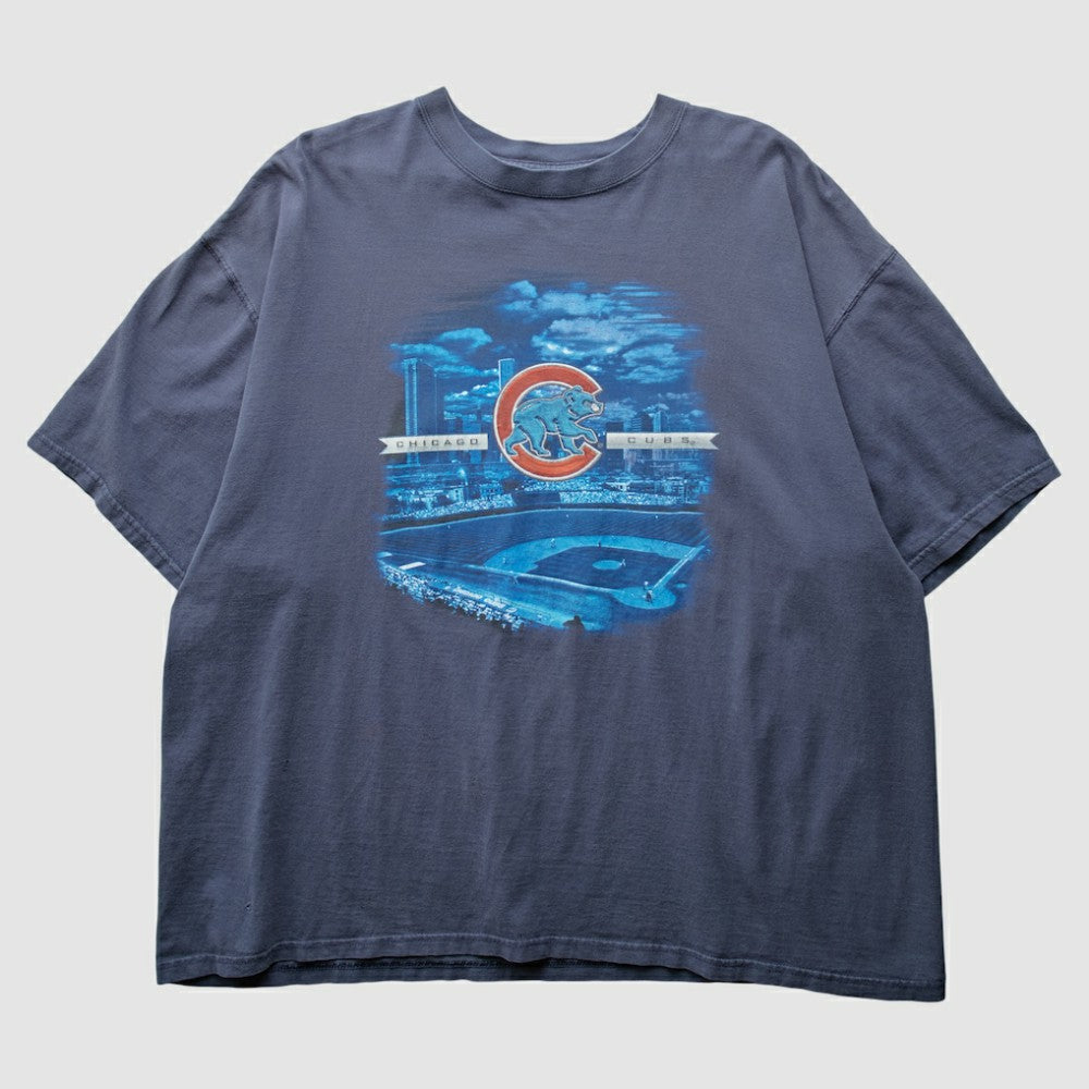 Chicago Cubs 2000s T-Shirt Blue Vintage