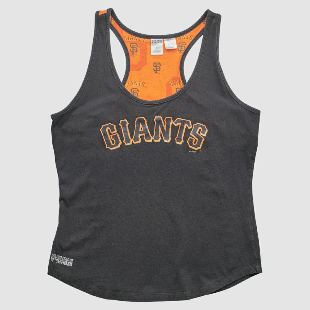 San Francisco Giants 2000s Tank Black Vintage