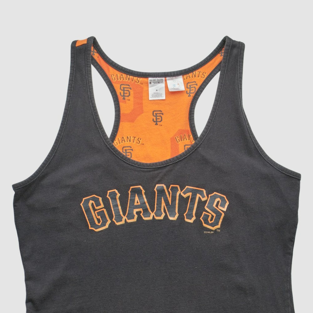 San Francisco Giants 2000s Tank Black Vintage