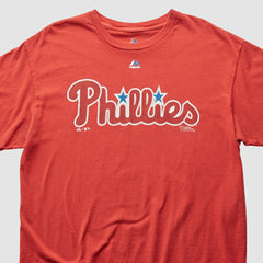 Philadelphia Phillies Majestic 2013 T-Shirt Red Vintage