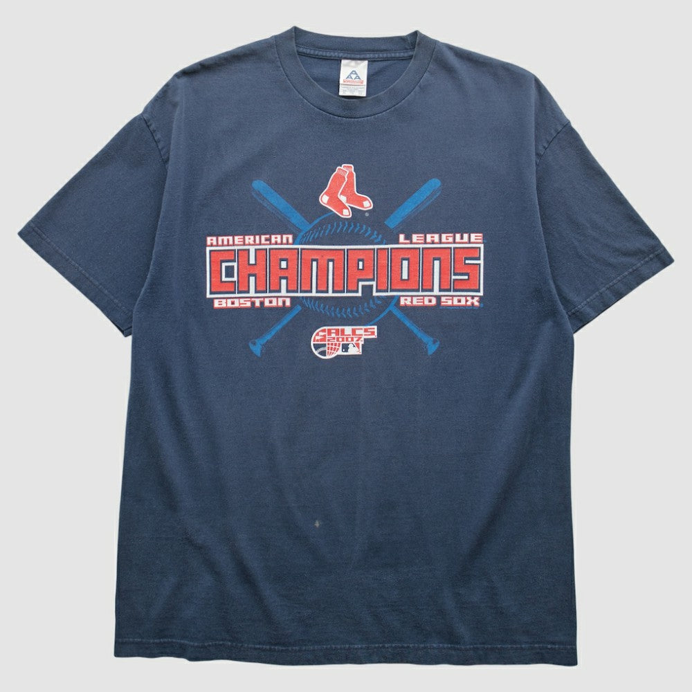 Boston Red Sox 2007 T-Shirt Navy Vintage
