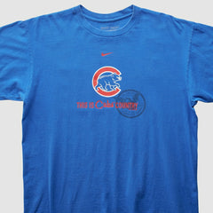 Chicago Cubs 2008 T-Shirt Blue Vintage | Nike