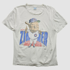 Chicago Cubs Salem 1989 T-Shirt White Vintage
