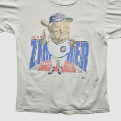 Chicago Cubs Salem 1989 T-Shirt White Vintage
