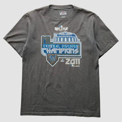 Milwaukee Brewers Majestic 2011 T-Shirt Gray Vintage