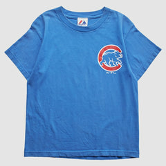 Chicago Cubs Majestic 2006 T-Shirt Blue Vintage